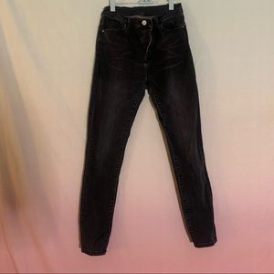 Twig high rise black jeans